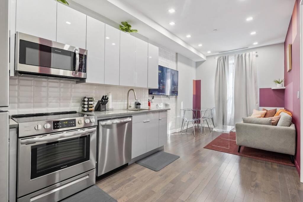 Apartamento Swj 2Nd - Times Sq, Brooklyn Bridge, Lga In 15 Min Nueva York Exterior foto